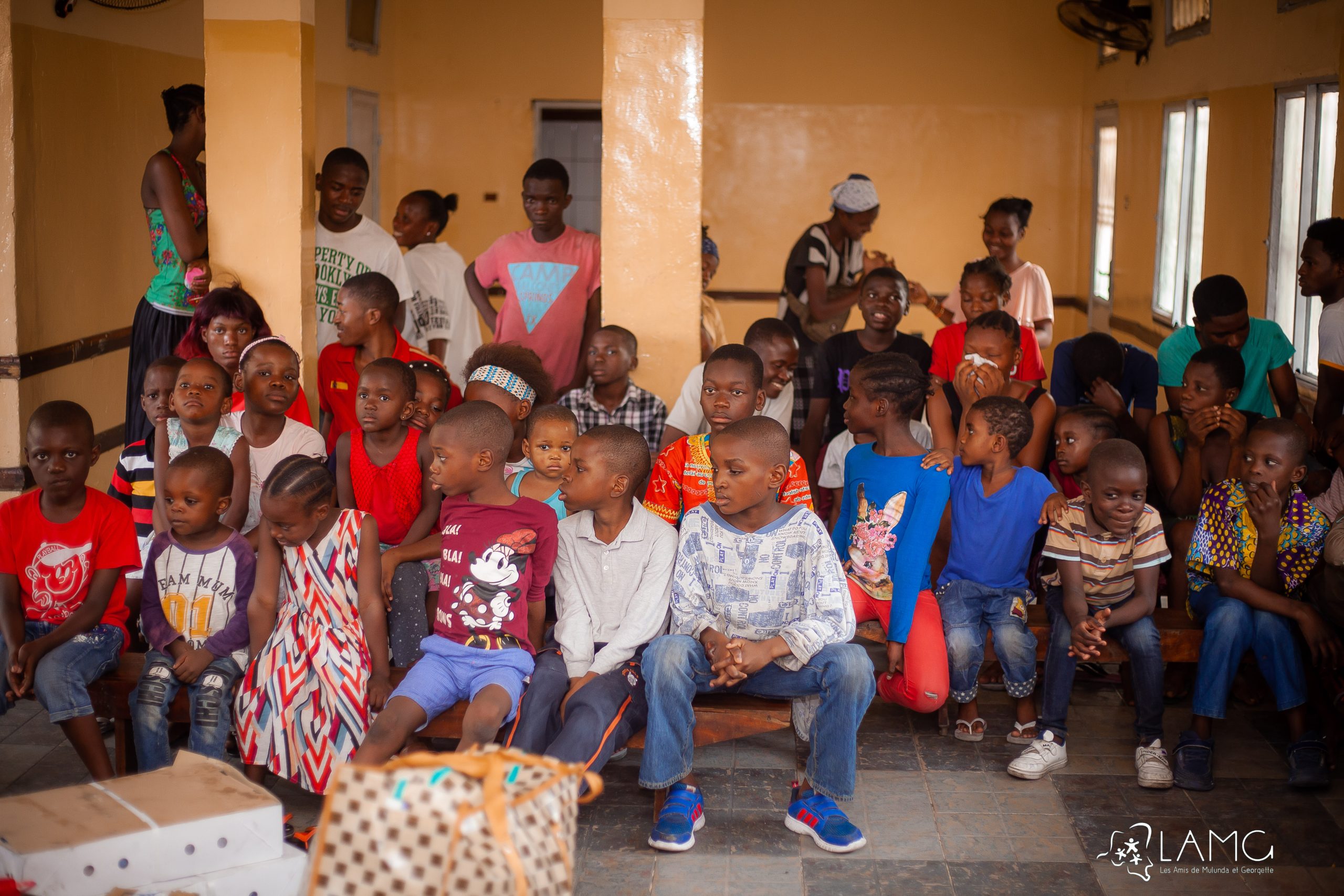 Taking advantage of her stay in kinshasa, our coordinator and her team visited the children of the ENRICA orphanage.